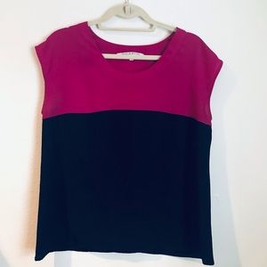 Collective Concepts Pink/Black Woman’s Blouse